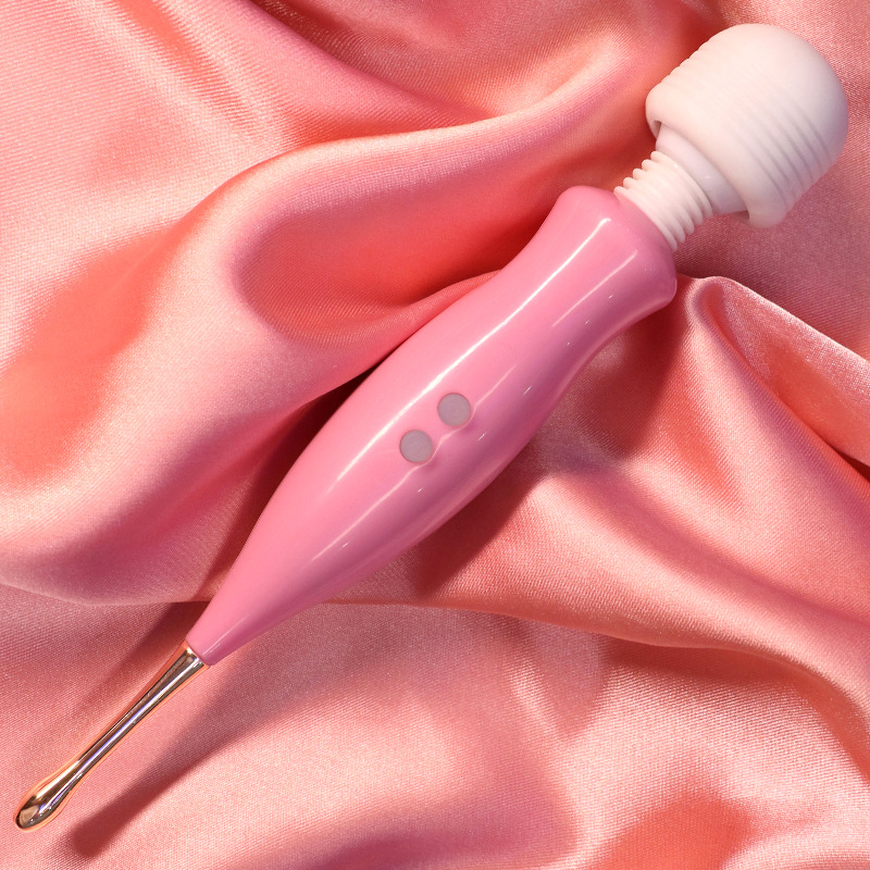 Female sex toy double-ended massage vibrator masturbator female sex toy clitoral stimulation Detailed picture - 4