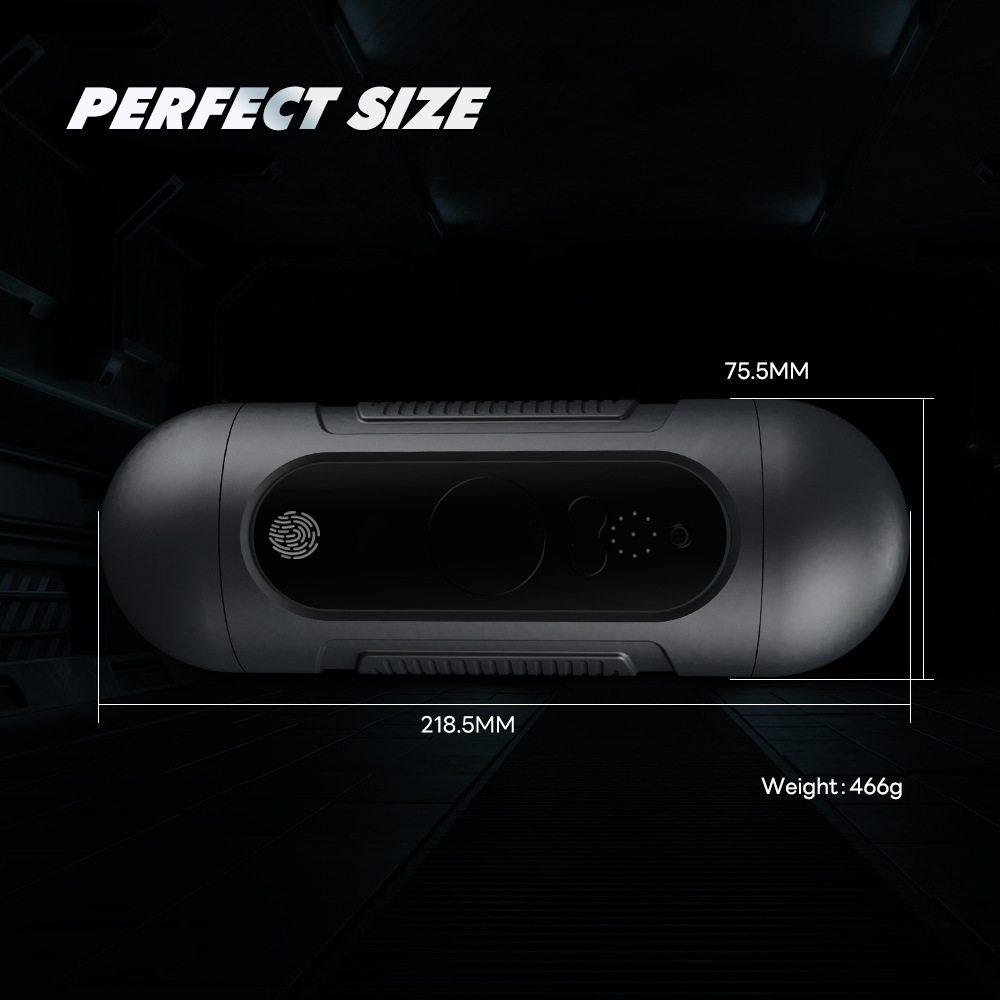 Fingerprint airplane cup electric auxiliary cup smart male masturbation device auxiliary male adult fun suppliesDetailed picture - 11