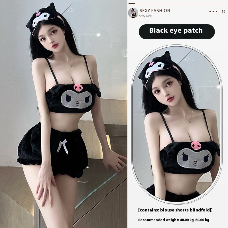 Cute Pure Desire Pajamas Sexy Sweet Underwear Hot Passion Set Detailed picture - 7