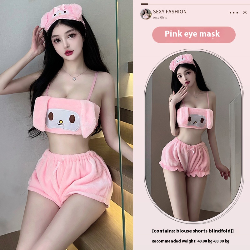 Cute Pure Desire Pajamas Sexy Sweet Underwear Hot Passion Set Detailed picture - 4