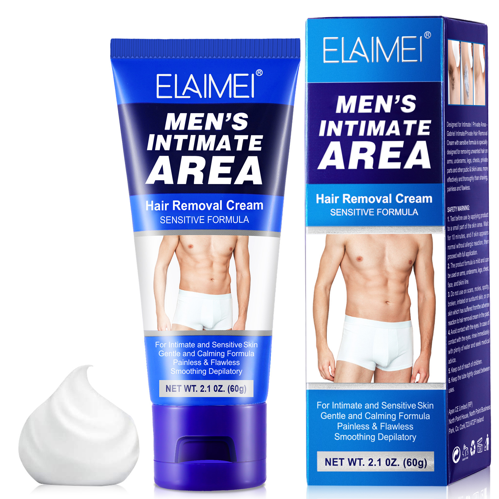 Hair removal cream for private parts, sensitive and non-irritating, hair removal cream for private parts, armpit hair and leg hair Detailed picture - 7
