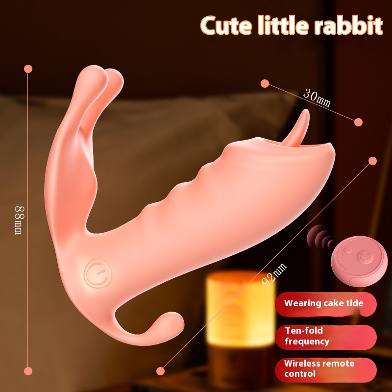 Women's Wearable Masturbation Underwear Dildo Dildo Pants Invisible Butterfly Vibrating Massager Adult Sex Toys Detailed pictures - 4