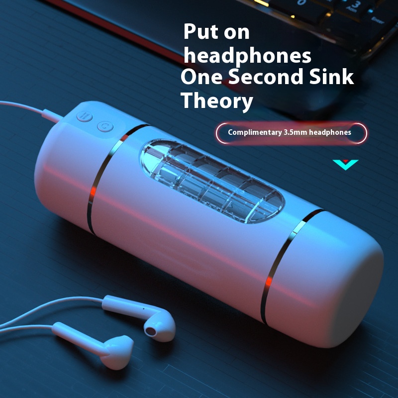 Electric self-priming machine for men, airplane cup, firming, juicing, sucking, making sounds, adult fun Detailed picture - 3