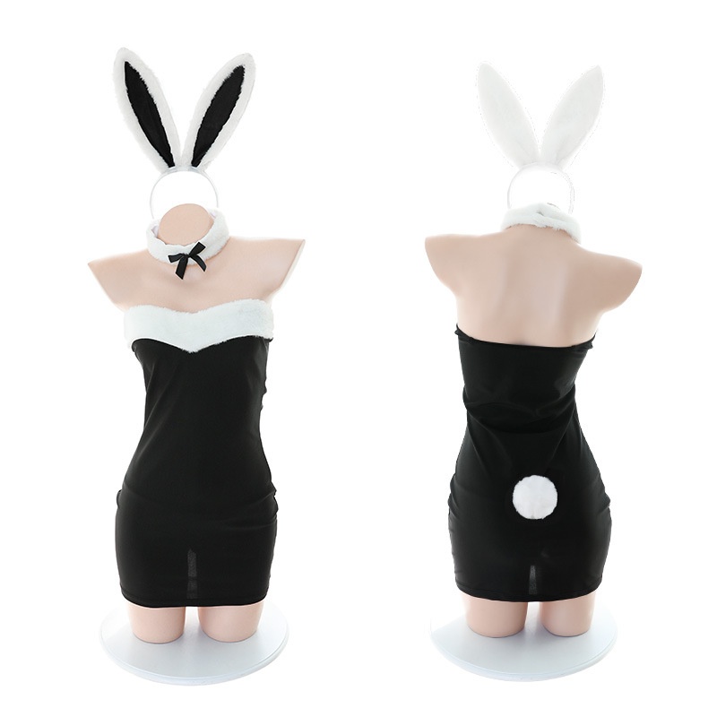 Sexy lingerie uniform temptation bunny girl sexy plush sexy pajamas sexy costume cos suit Detailed picture - 4