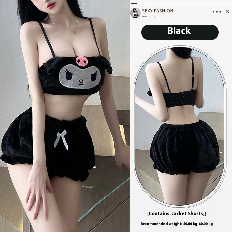 Cute Pure Desire Pajamas Sexy Sweet Underwear Hot Passion Set Detailed picture - 5