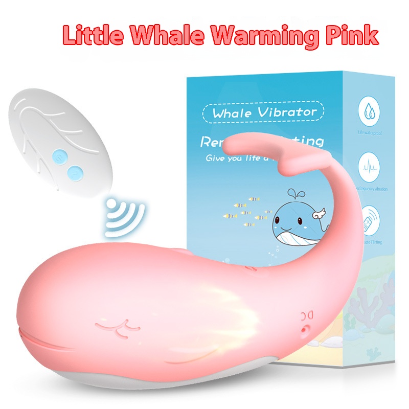 Little whale vibrating egg sex toy remote control small toy for adult women wearable vibrating sex tool Detailed picture - 5