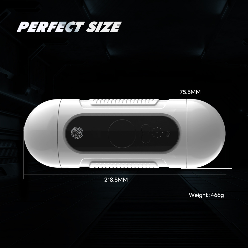 Fingerprint airplane cup electric auxiliary cup smart male masturbation device auxiliary male adult fun suppliesDetailed picture - 10