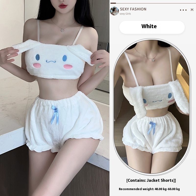 Cute Pure Desire Pajamas Sexy Sweet Underwear Hot Passion Set Detailed picture - 1